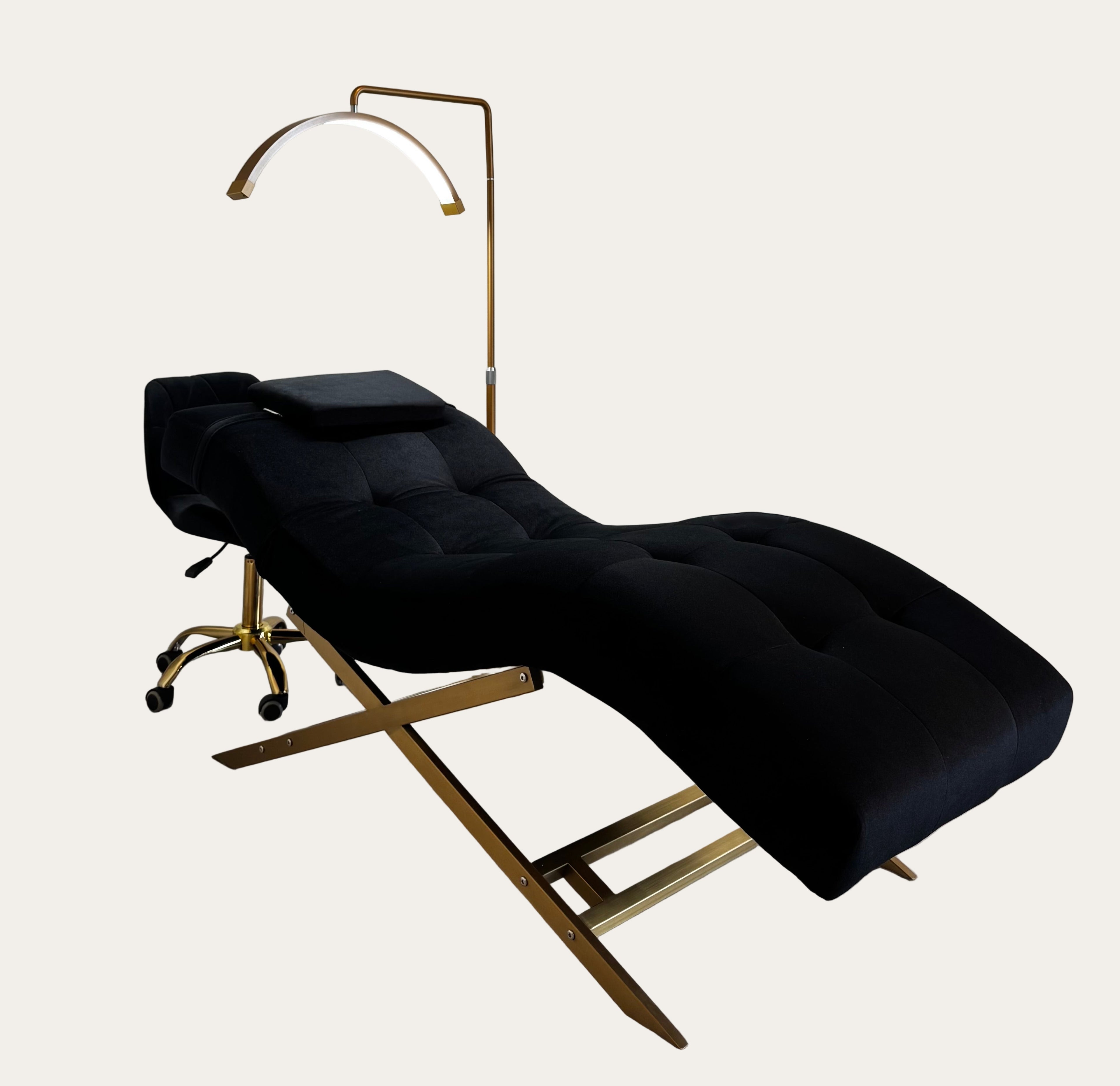 Velvet Black With Gold