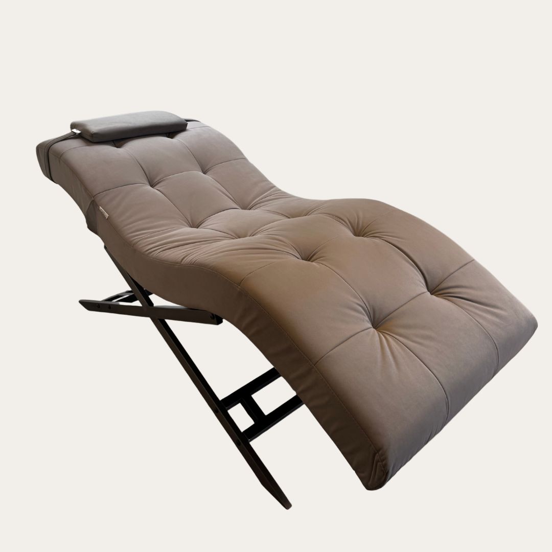 Velvet Taupe With Black