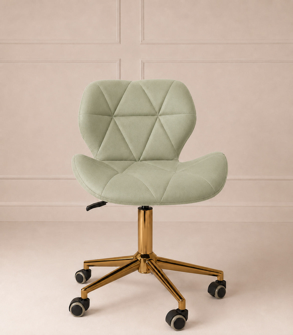 Chair goud velvet mint groen