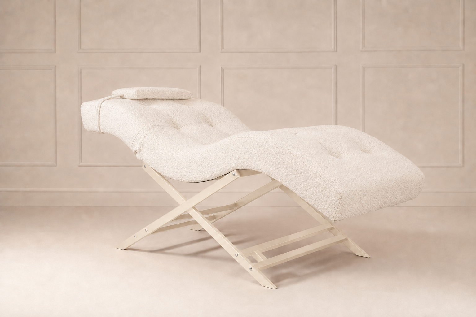 Nova Beauty Seat teddy creme frame creme