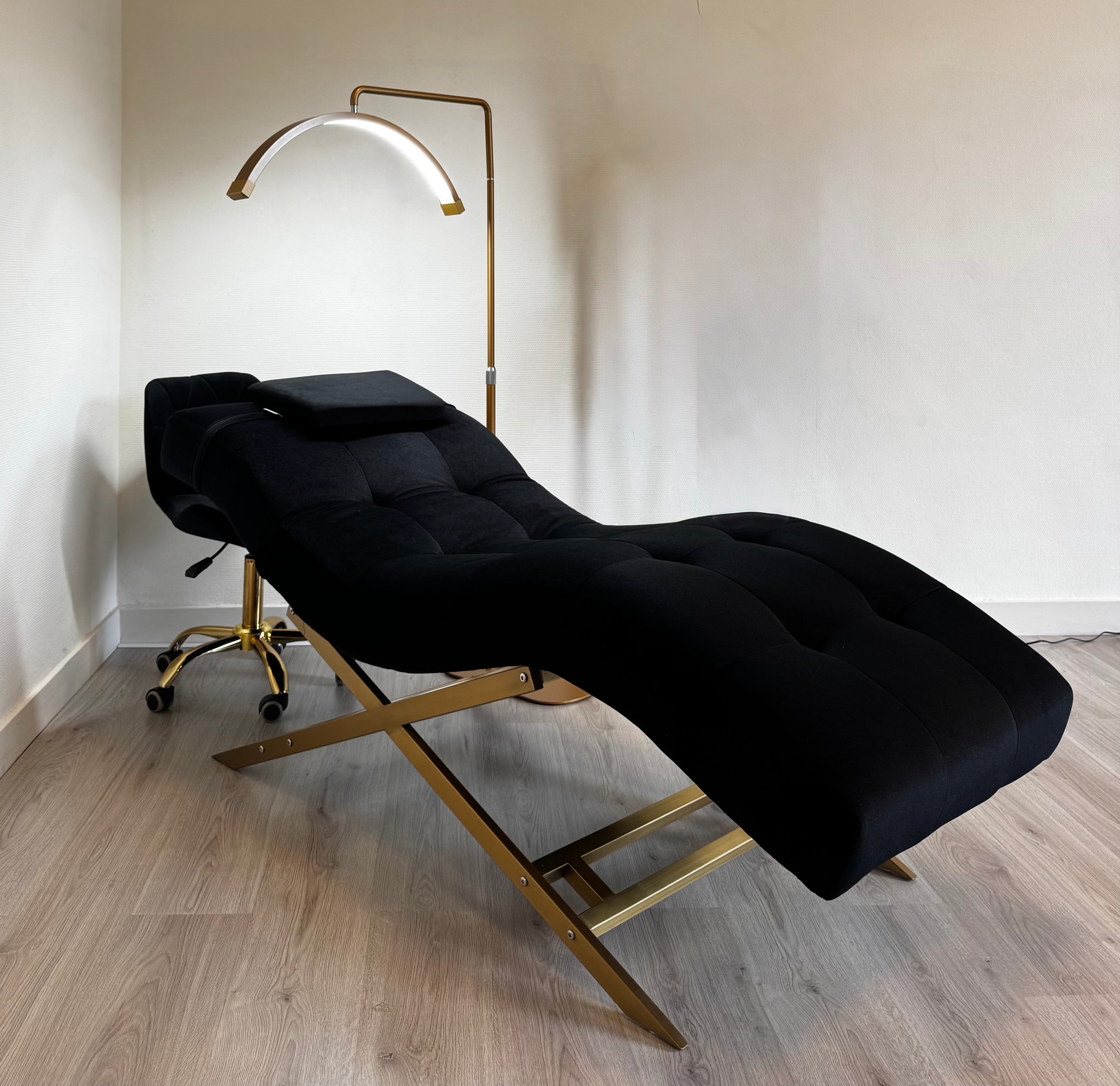 Velvet Black With Gold