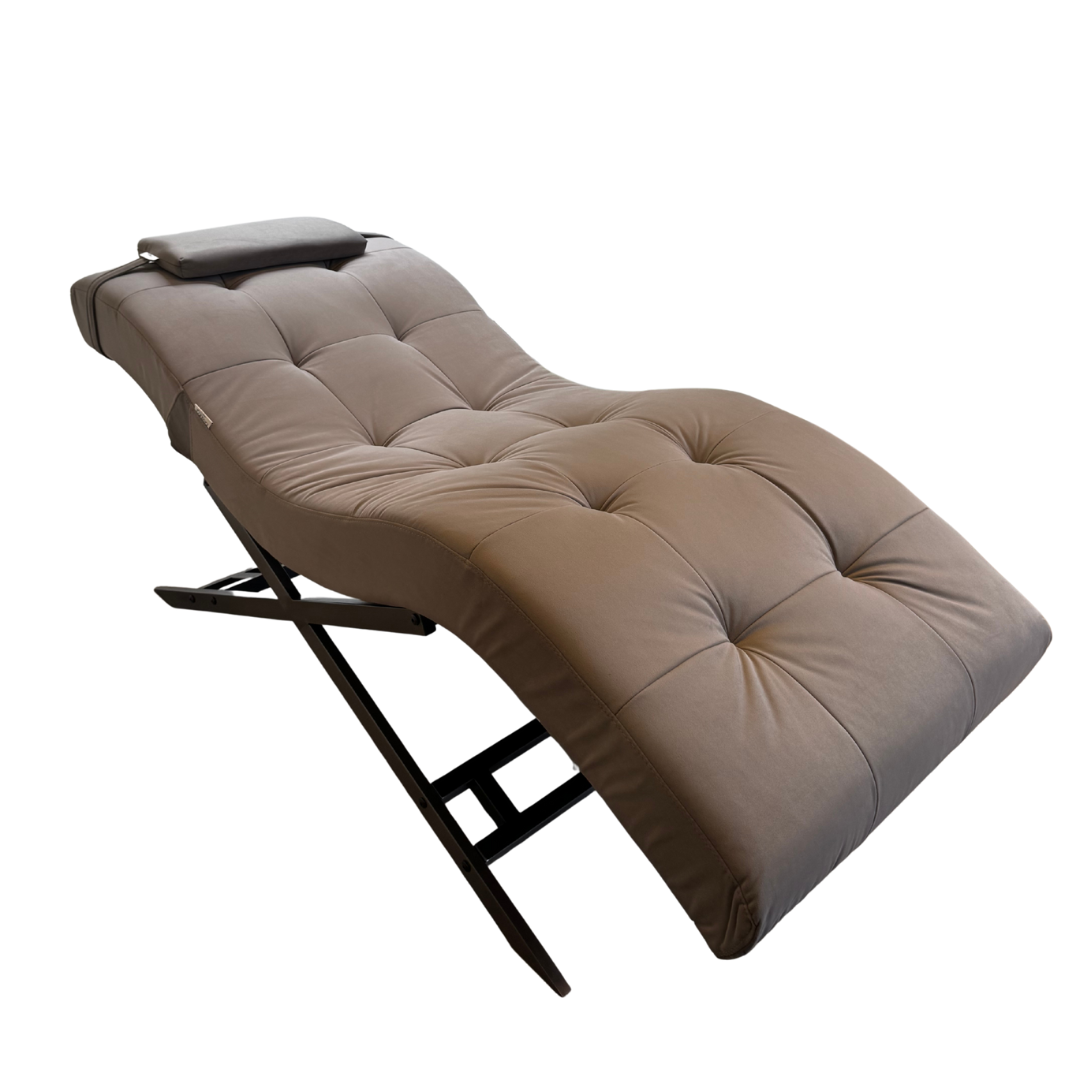 Velvet Taupe With Black