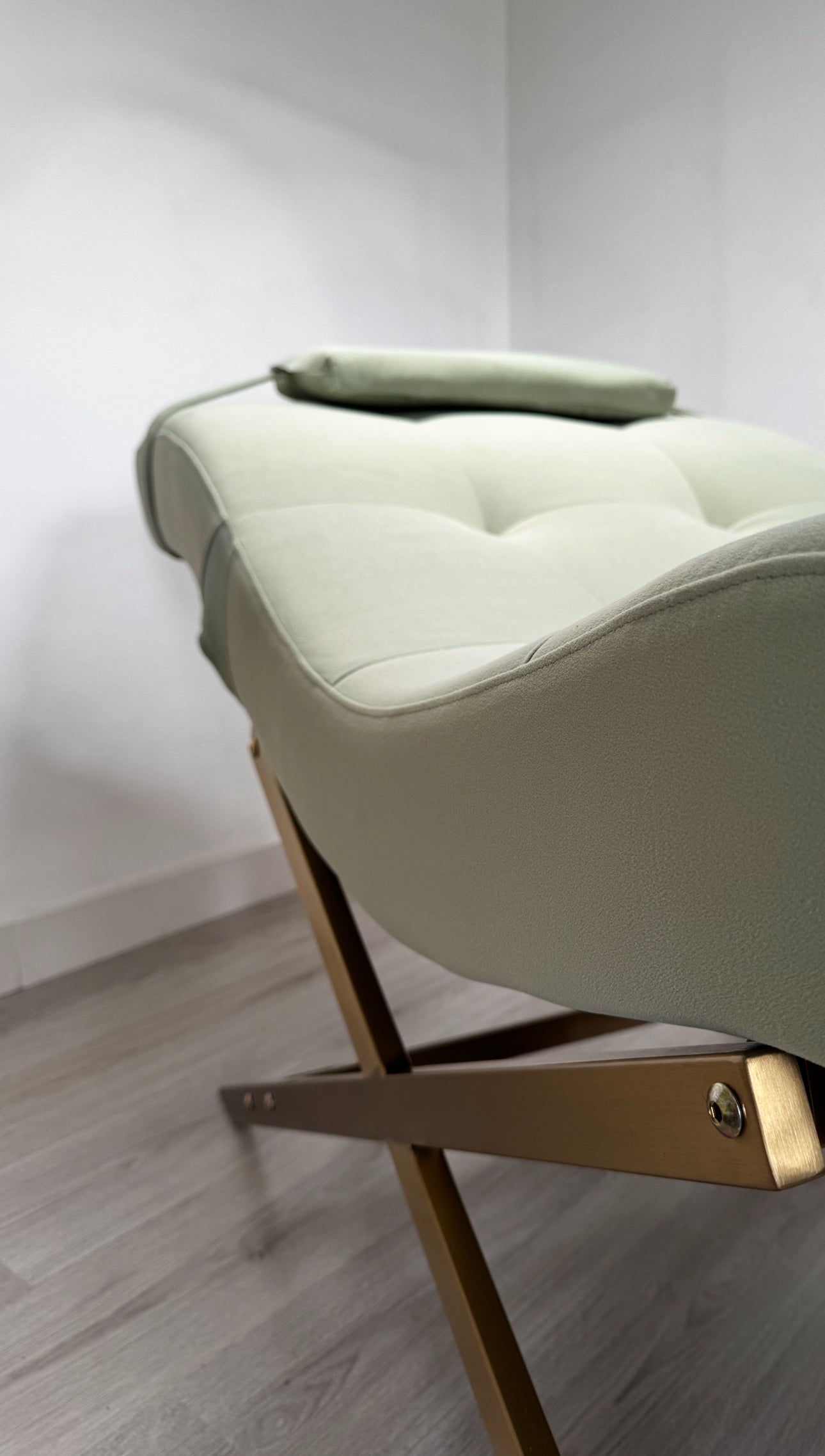 Velvet Green With Gold