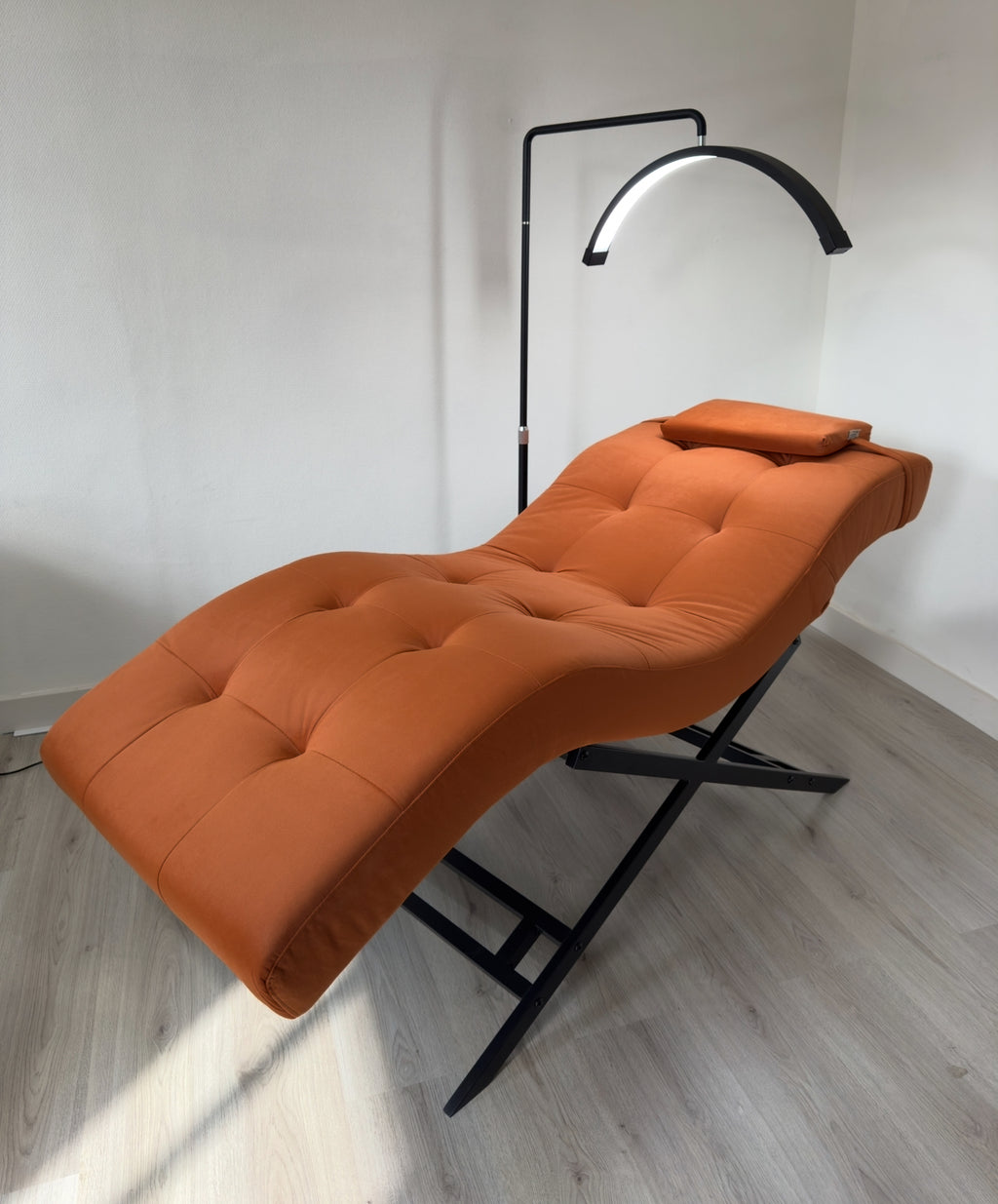 Velvet Orange With Black