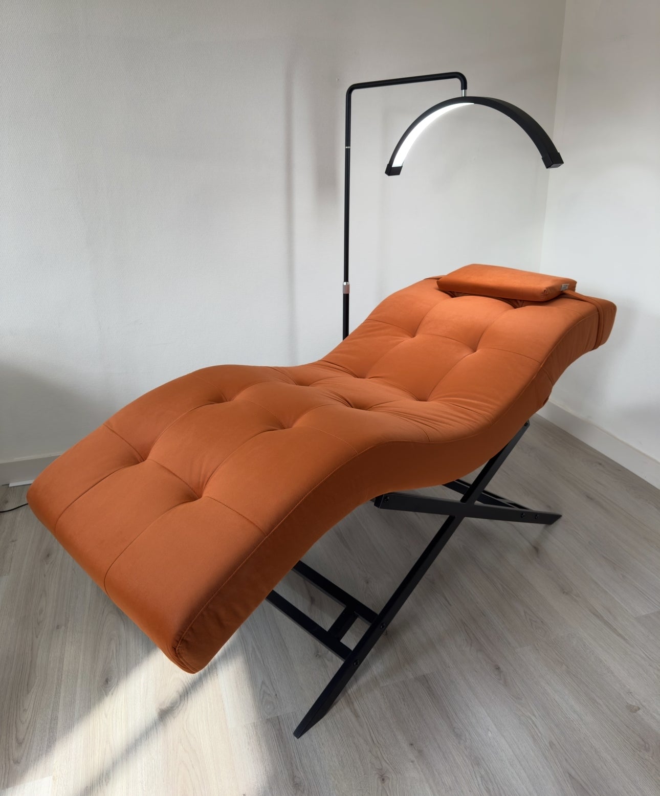 Velvet Orange With Black