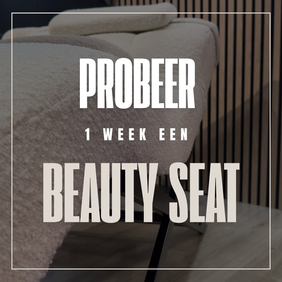 Probeer een Beauty Seat 1 week lang in jouw salon!