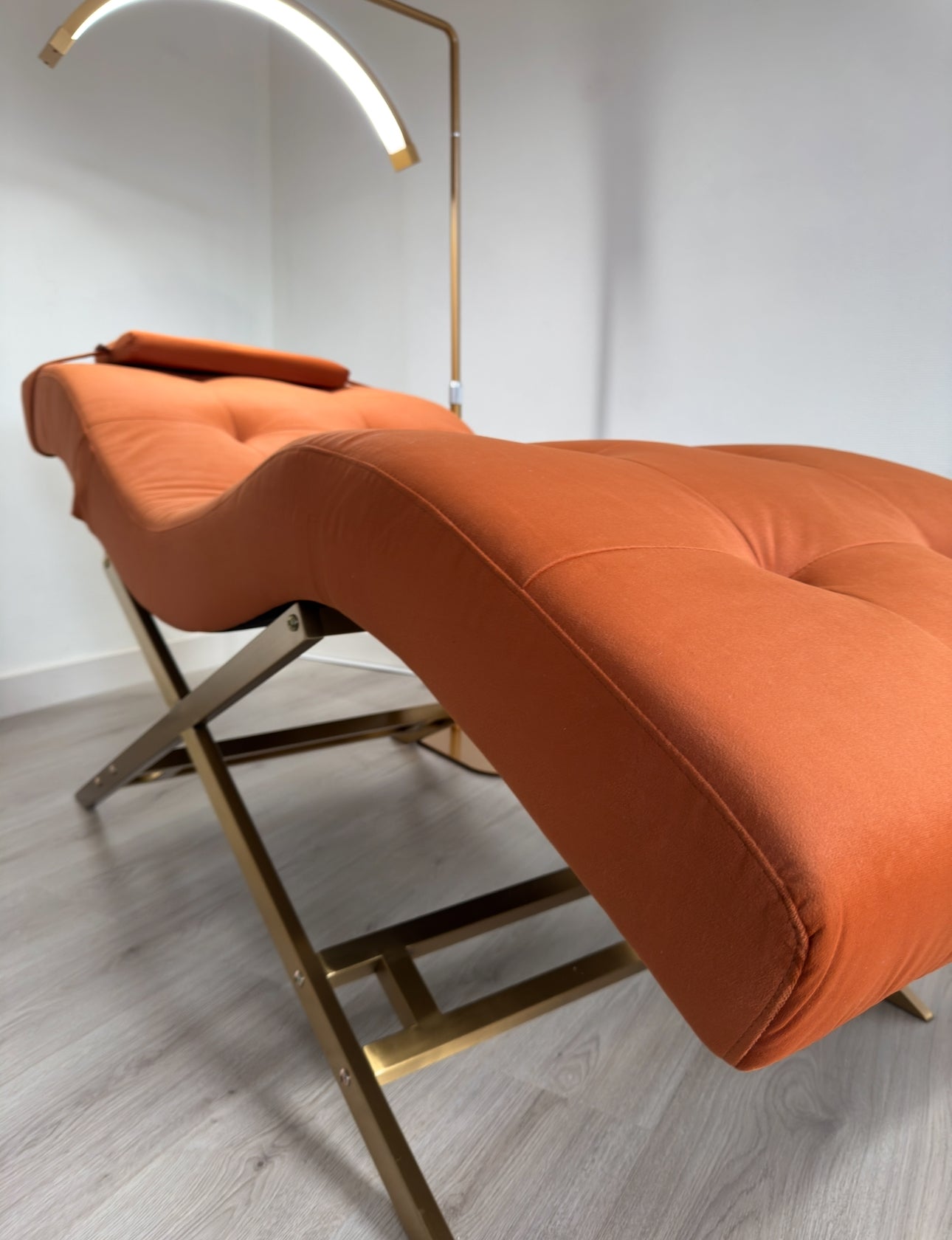 Velvet Orange With Gold