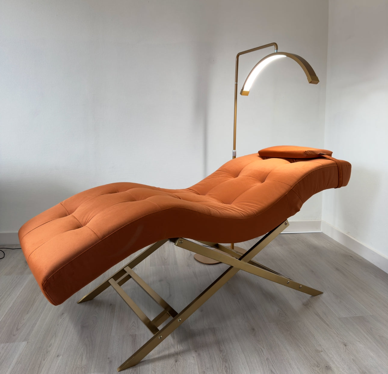 Velvet Orange With Gold