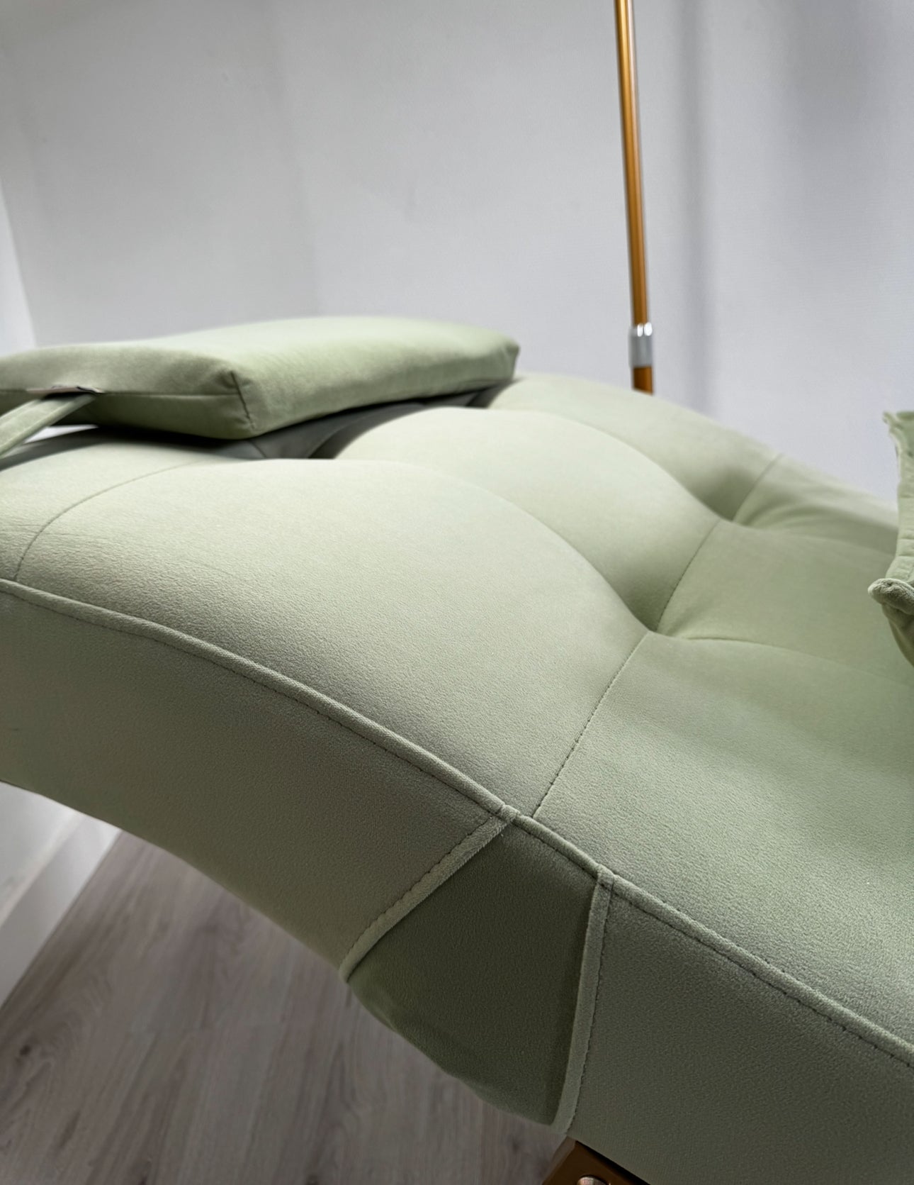 Velvet Green With Gold