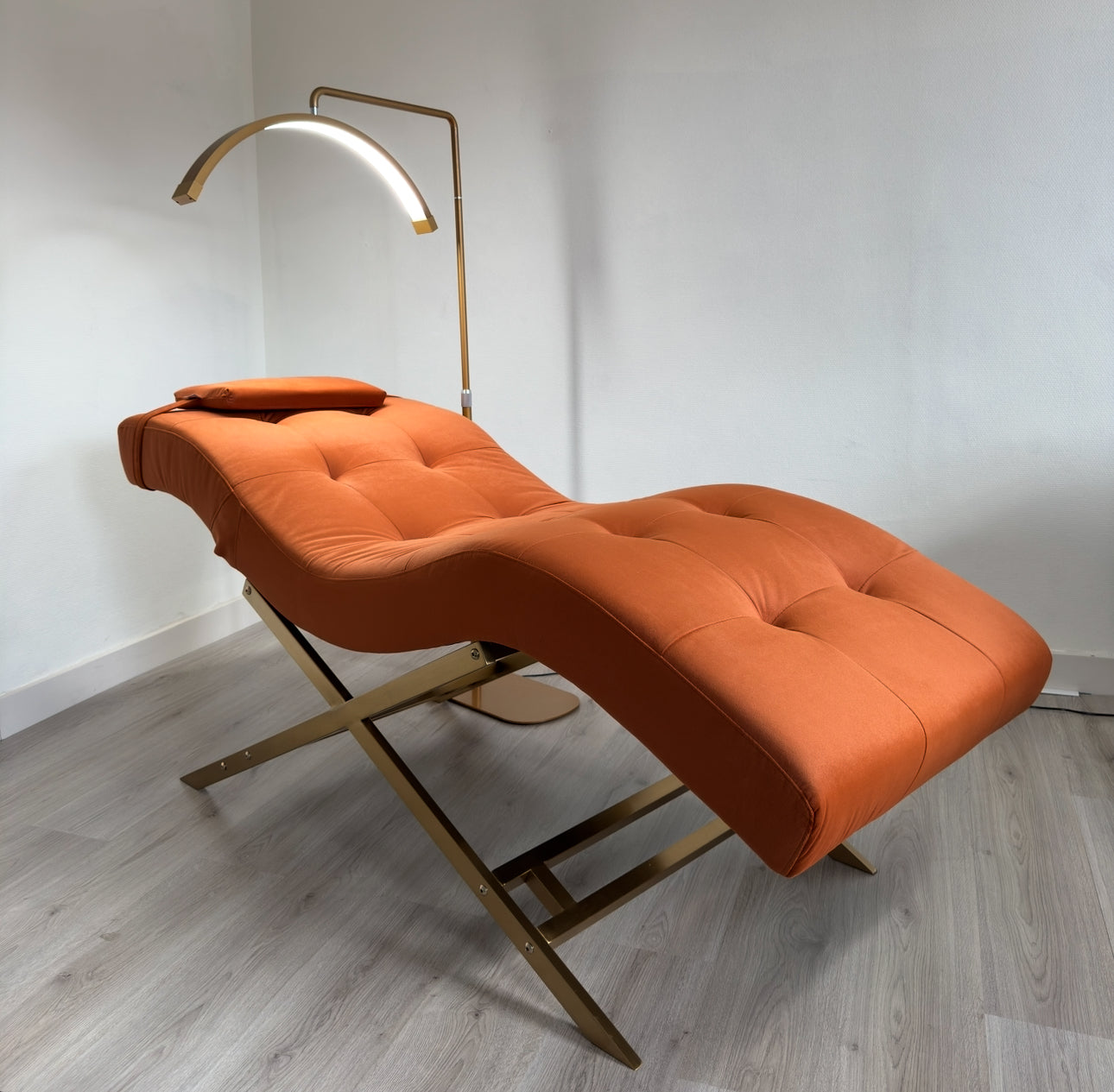 Velvet Orange With Gold