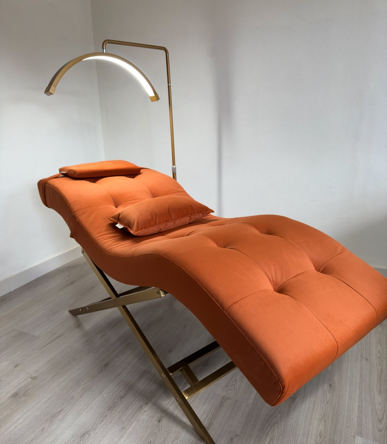 Velvet Orange With Gold