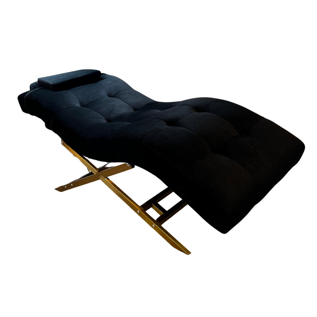 Velvet Black With Gold