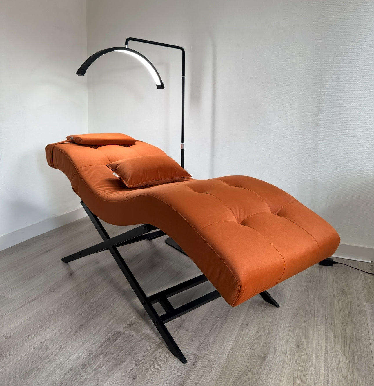 Velvet Orange With Black