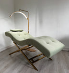 Velvet Green With Gold