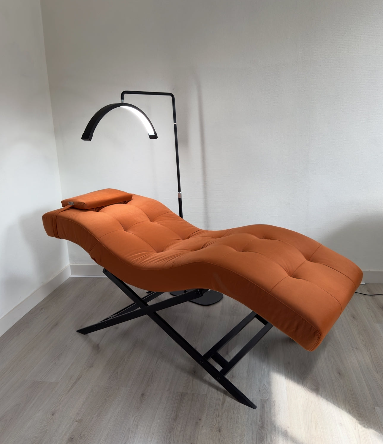 Velvet Orange With Black