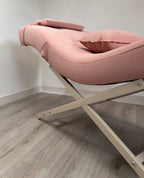 Soft Pink Velvet With Creme