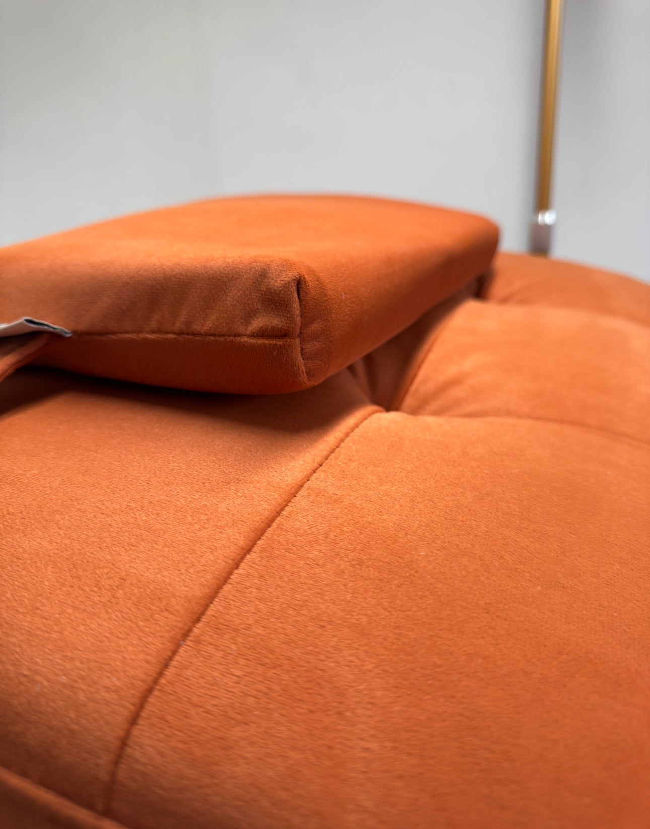 Velvet Orange With Gold