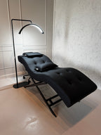 Leather Look Black With Black