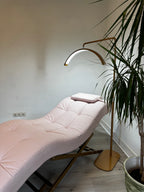 Leather Look Pink With Gold