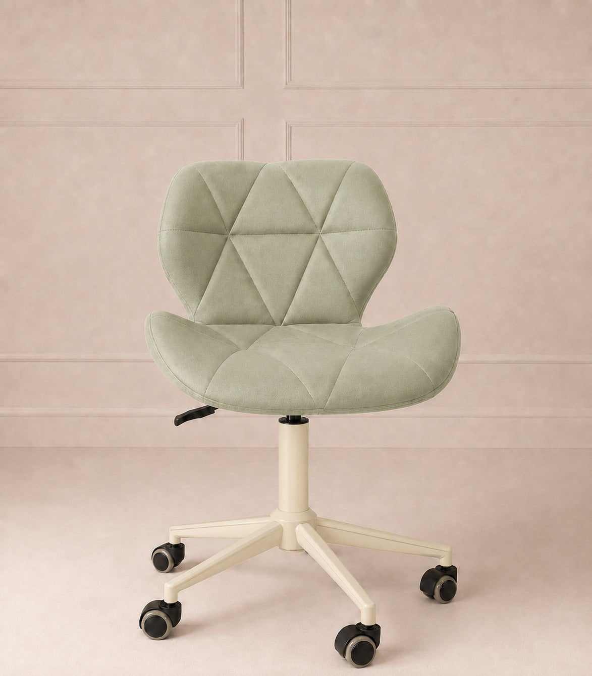 Chair creme velvet creme