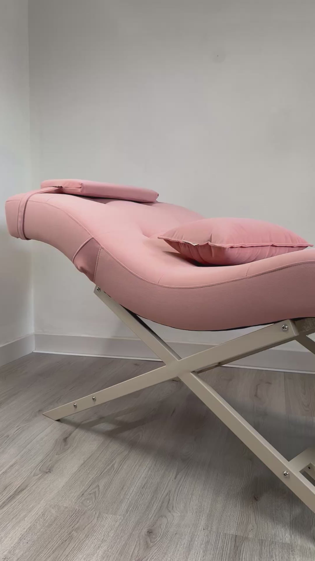 Soft Pink Velvet With Creme